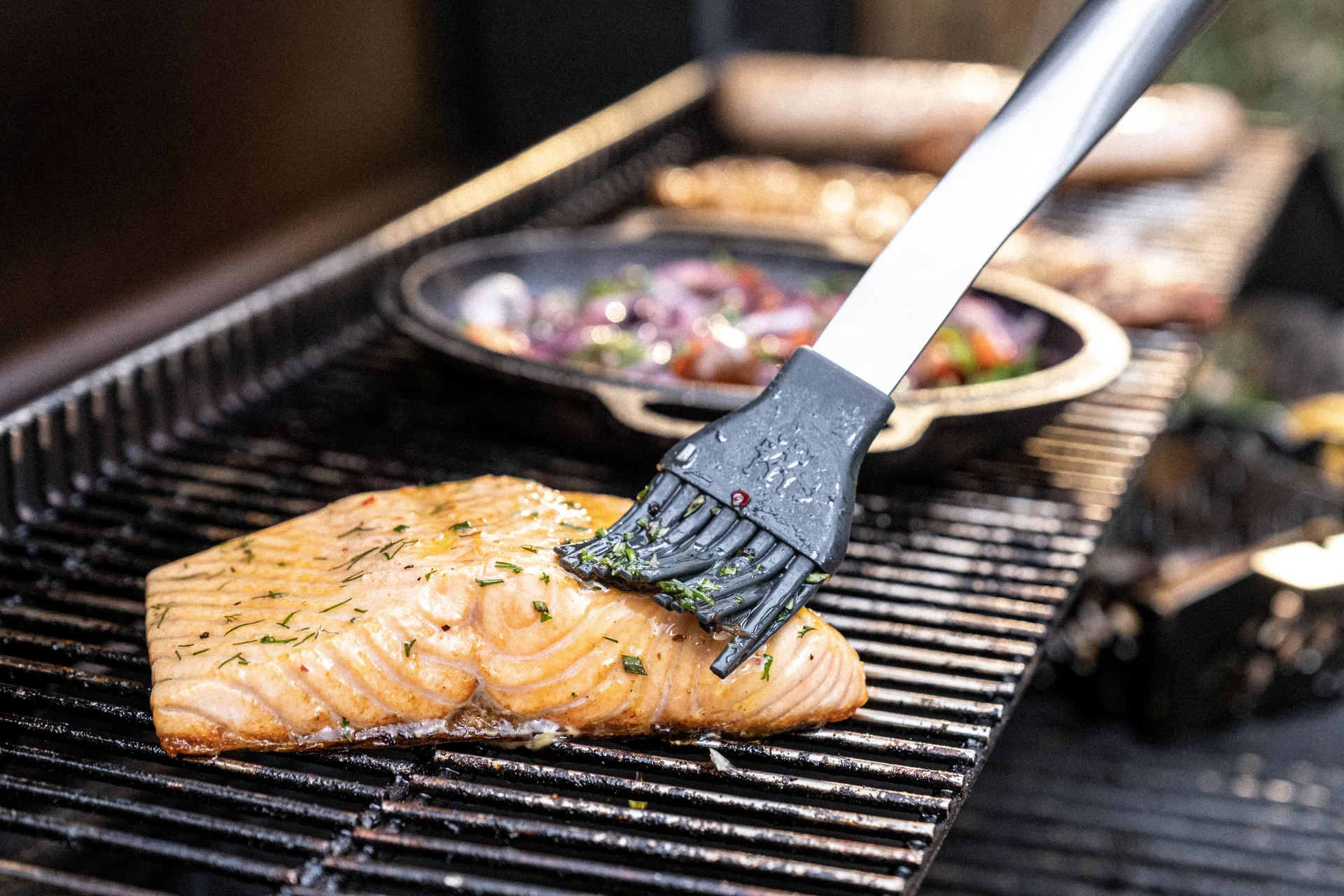 Zwilling BBQ+ σιλικονούχα βούρτσα 41 εκ., Μαύρο -ανοξείδωτο ατσάλι Zwilling