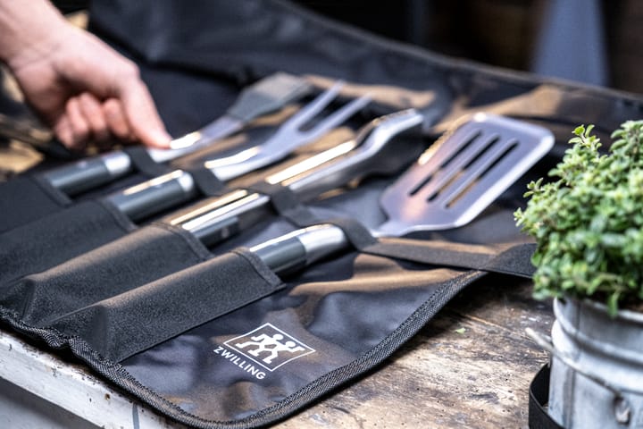 Zwilling BBQ σετ 5 τεμαχίων, Μαύρο -ανοξείδωτο ατσάλι Zwilling