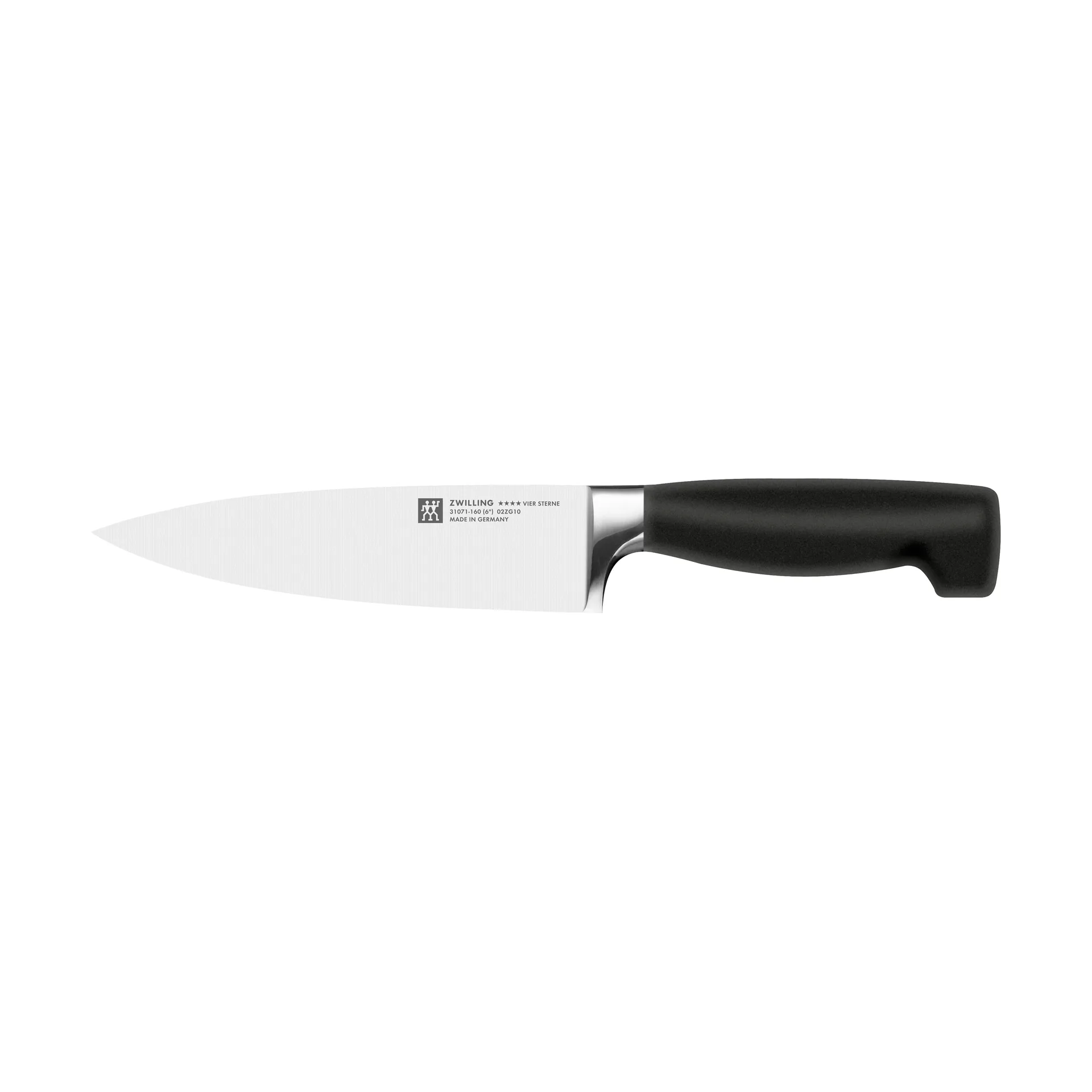 Zwilling Four star μαχαίρι σεφ 16 εκ., Μαύρο -ανοξείδωτο ατσάλι Zwilling