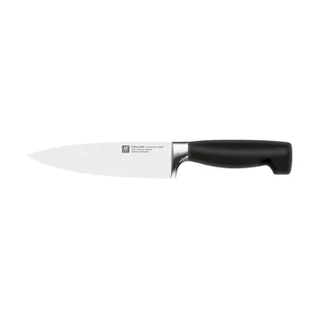 Zwilling Four star μαχαίρι σεφ 16 εκ. - Μαύρο -ανοξείδωτο ατσάλι - Zwilling
