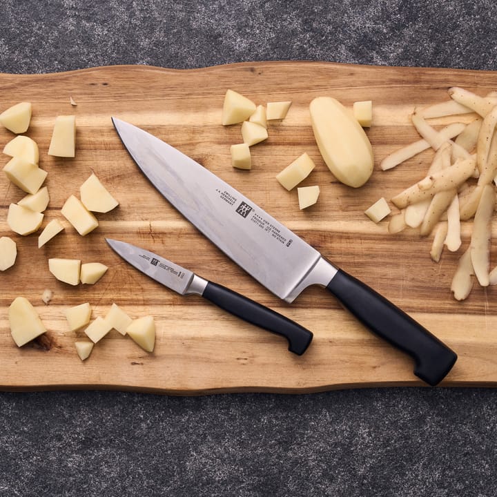 Zwilling Four star σετ μαχαιριών 2 κομμάτια, Μαύρο -ανοξείδωτο ατσάλι Zwilling