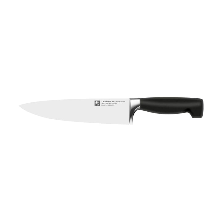 Zwilling Four star μαχαίρι σεφ 20 εκ. - Μαύρο -ανοξείδωτο ατσάλι - Zwilling