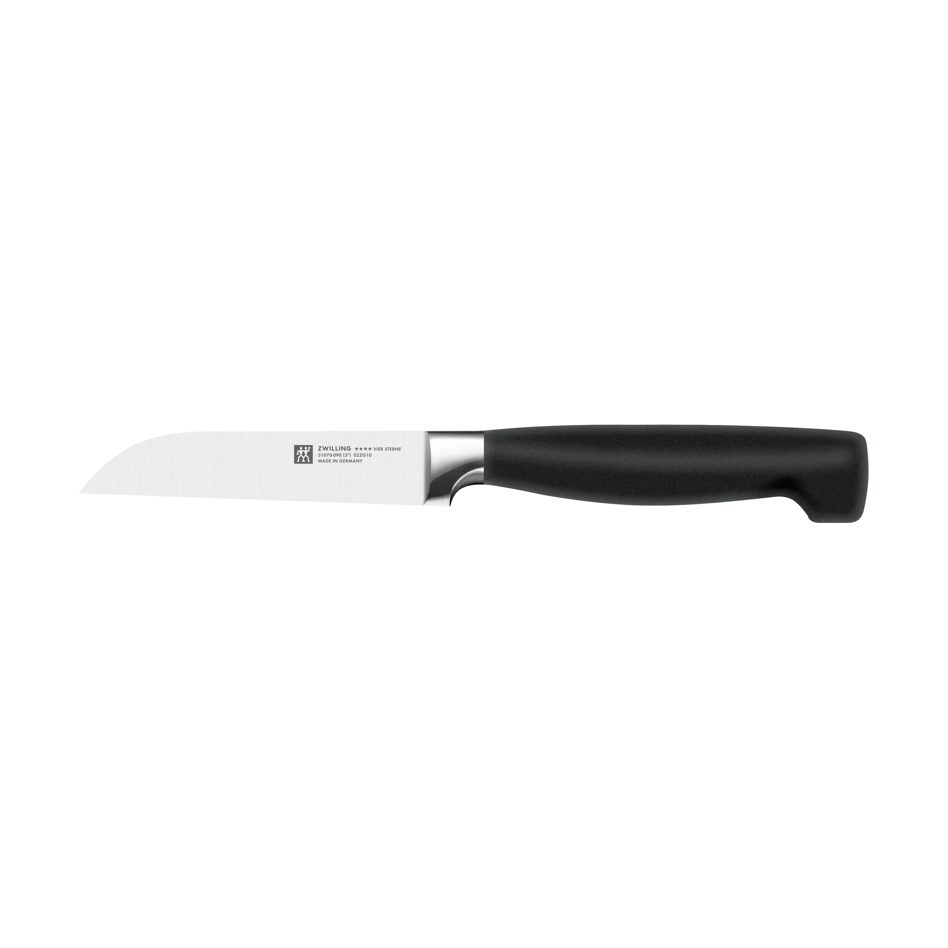 Zwilling Four star μαχαίρι λαχανικών 8 εκ., Μαύρο -ανοξείδωτο ατσάλι Zwilling