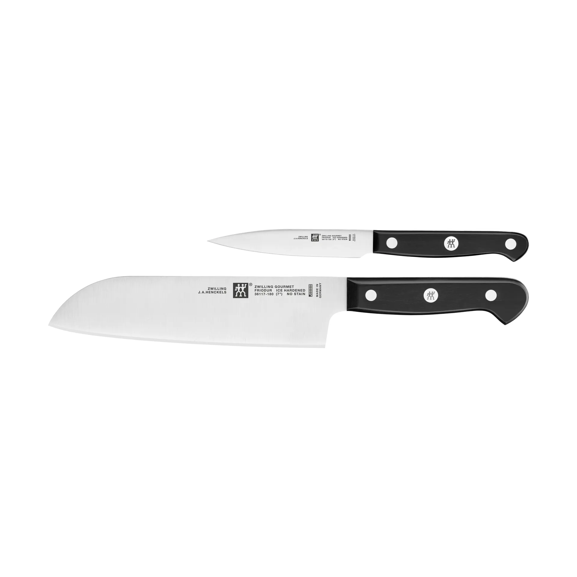 Zwilling Gourmet σετ μαχαιριών 2 τεμαχίων, Μαύρο -ανοξείδωτο ατσάλι Zwilling