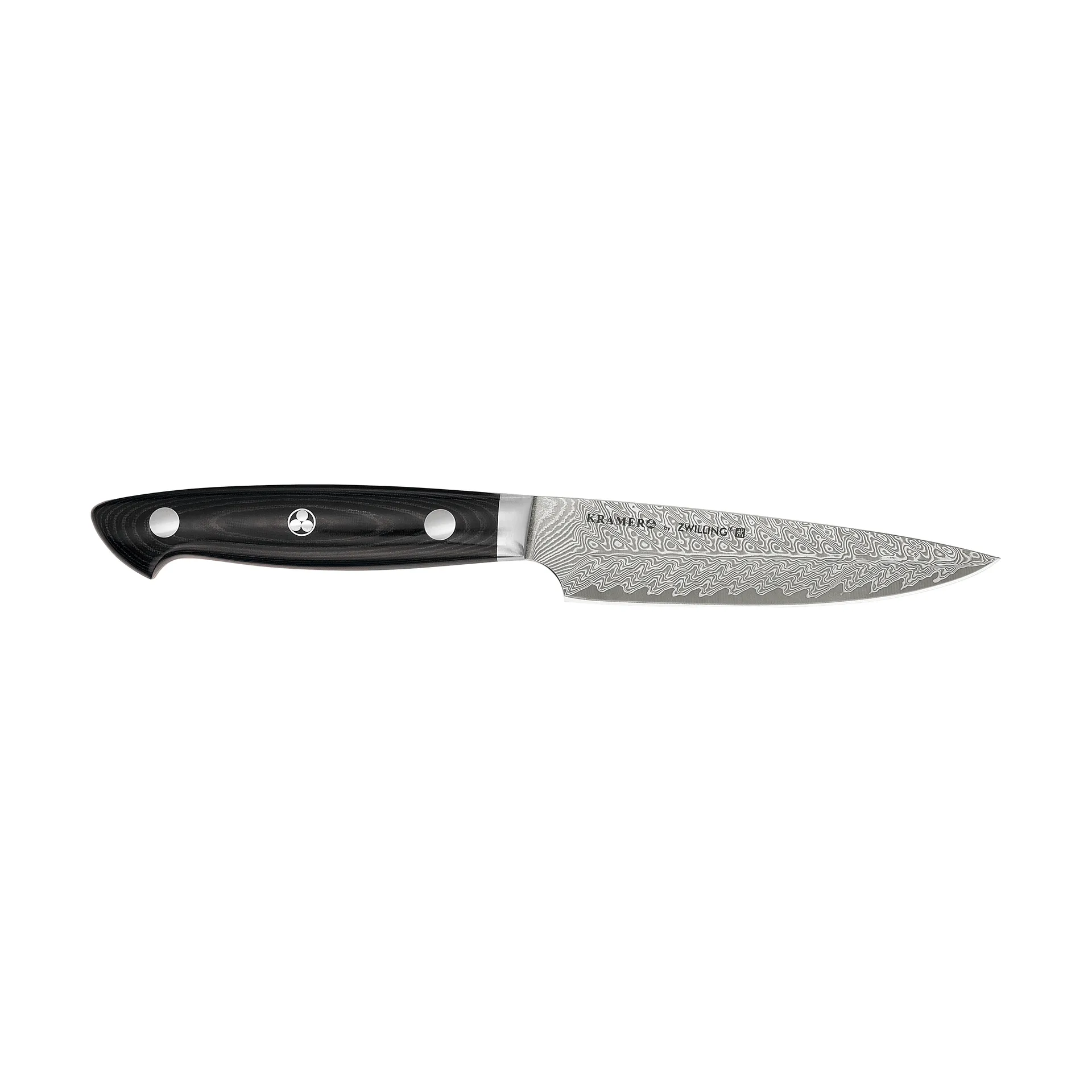 Zwilling Kramer euro stainelss μαχαίρι γενικής χρήσης 13 εκ., Δαμασκό μαύρο Zwilling