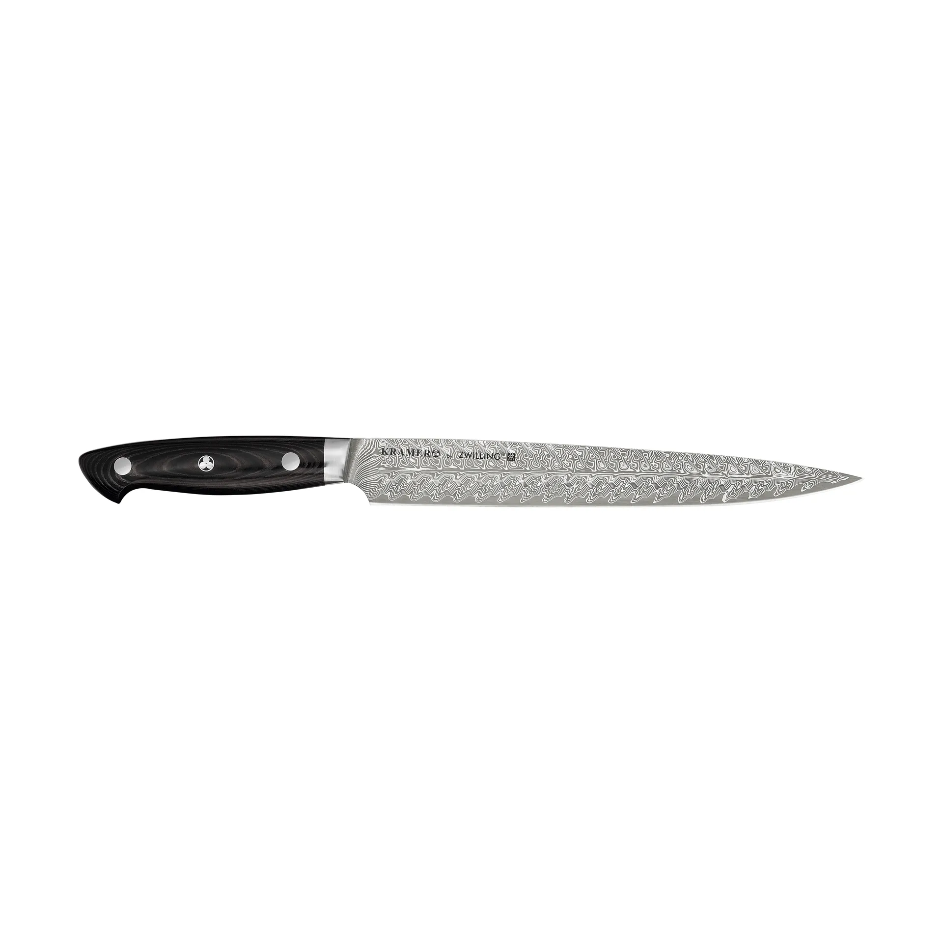 Zwilling Kramer euro stainless μαχαίρι σεφ 23 εκ., Δαμασκό μαύρο Zwilling