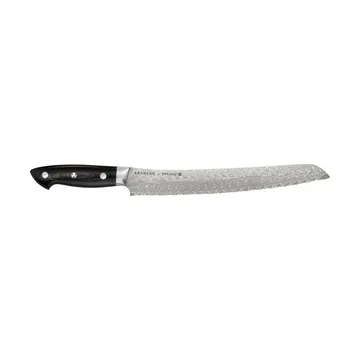 Zwilling Kramer euro stainless μαχαίρι ψωμιού 26 εκ. - Δαμασκό μαύρο - Zwilling
