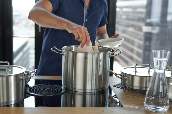 Zwilling pro κατσαρόλα υψηλή με γυάλινο καπάκι, 13,3 L Zwilling