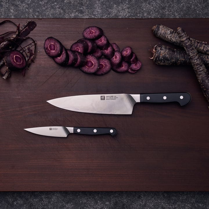 Zwilling Pro σετ μαχαιριών 2 τεμαχίων, Μαύρο -ανοξείδωτο ατσάλι Zwilling