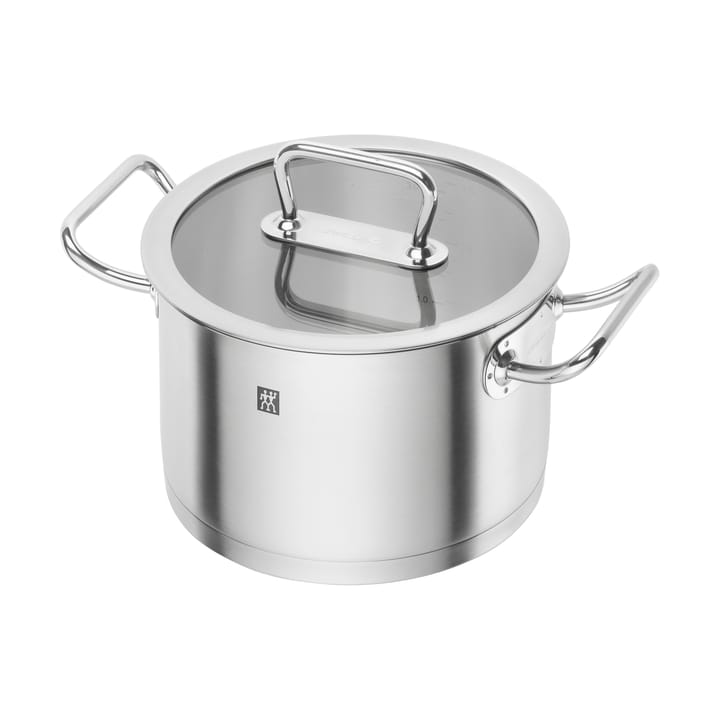 Zwilling pro κατσαρόλα ψηλή με γυάλινο καπάκι ανοξείδωτο ατσάλι - 3,5 L - Zwilling