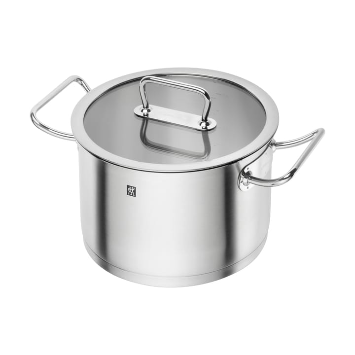 Zwilling pro κατσαρόλα ψηλή με γυάλινο καπάκι ανοξείδωτο ατσάλι - 6,2 L - Zwilling