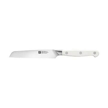 Zwilling pro le blanc οδοντωτό μαχαίρι γενικής χρήσης 13 εκ.. - Λευκό-ανοξείδωτο ατσάλι - Zwilling