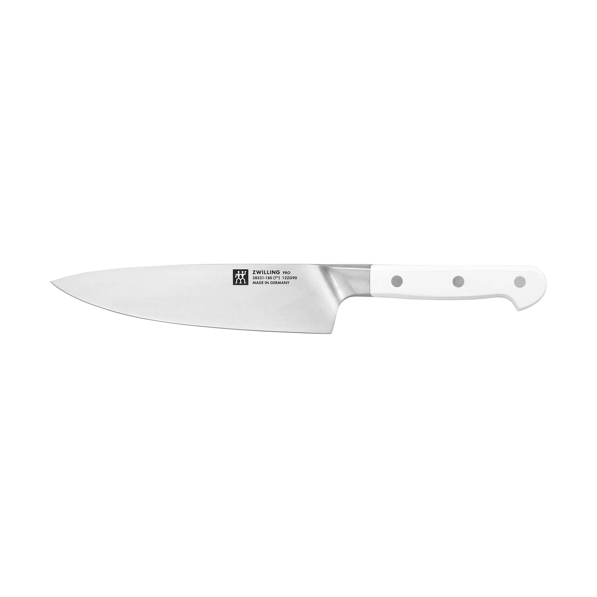 Zwilling Pro le Blanc μαχαίρι σεφ 18 εκ, Λευκό-ανοξείδωτο ατσάλι Zwilling
