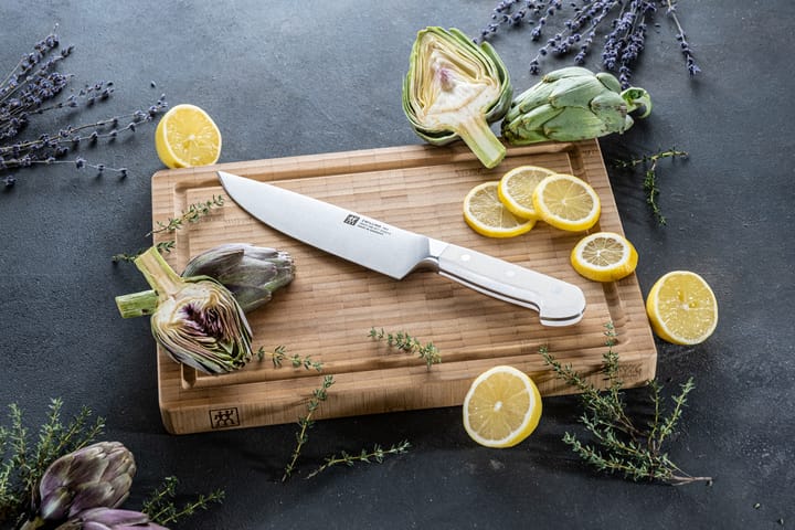 Zwilling Pro le Blanc μαχαίρι σεφ 20 εκ., Λευκό-ανοξείδωτο ατσάλι Zwilling