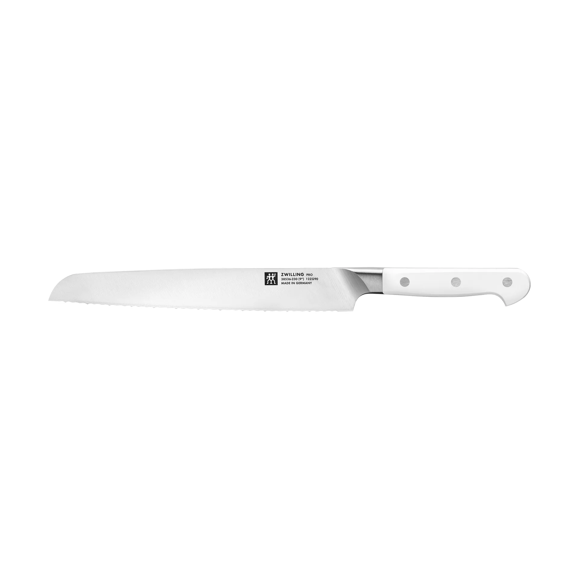 Zwilling pro le Blanc μαχαίρι ψωμιού 23 εκ., Λευκό-ανοξείδωτο ατσάλι Zwilling