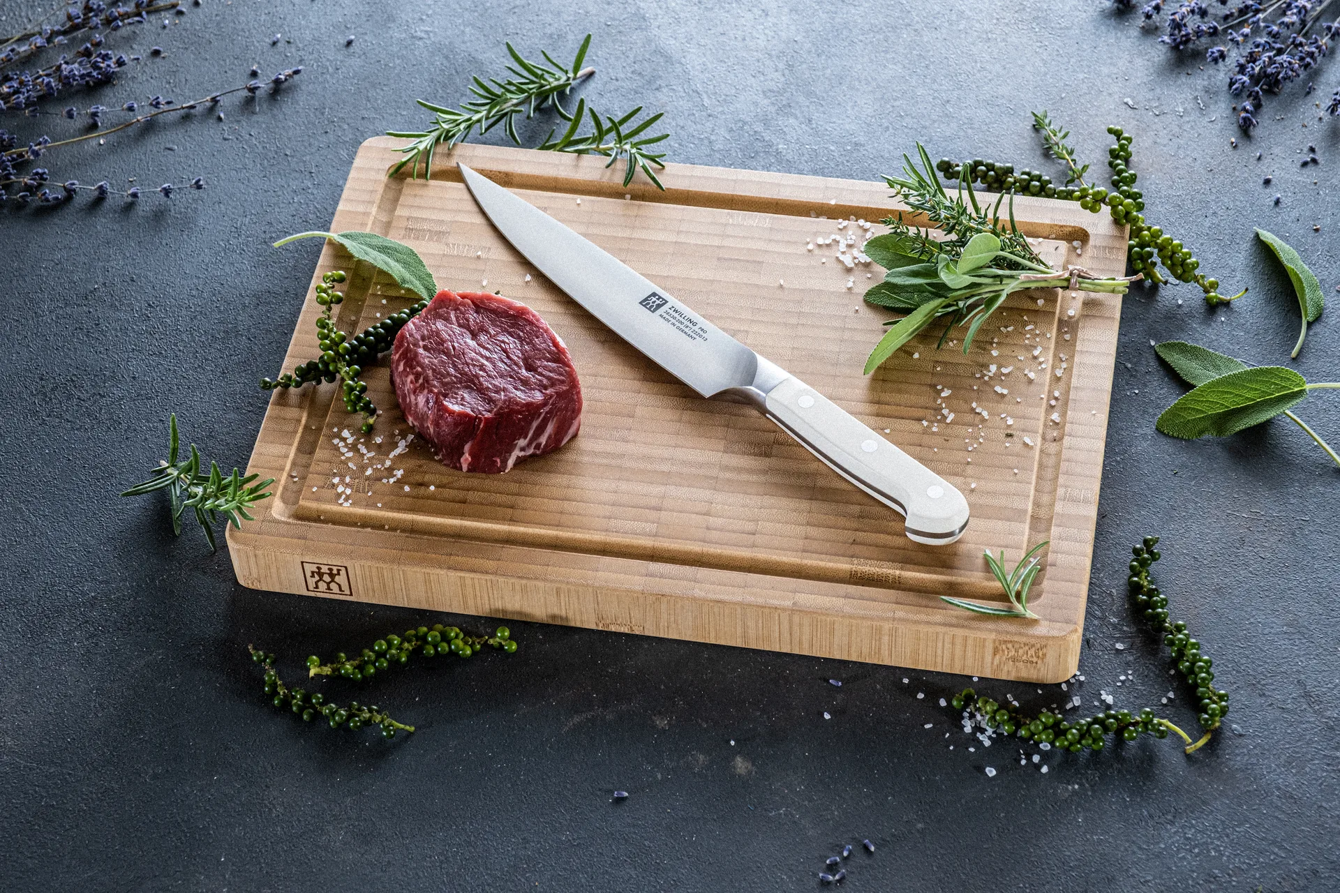 Zwilling pro le blanc filé/κρεατομάχαιρο 20 εκ., Λευκό-ανοξείδωτο ατσάλι Zwilling