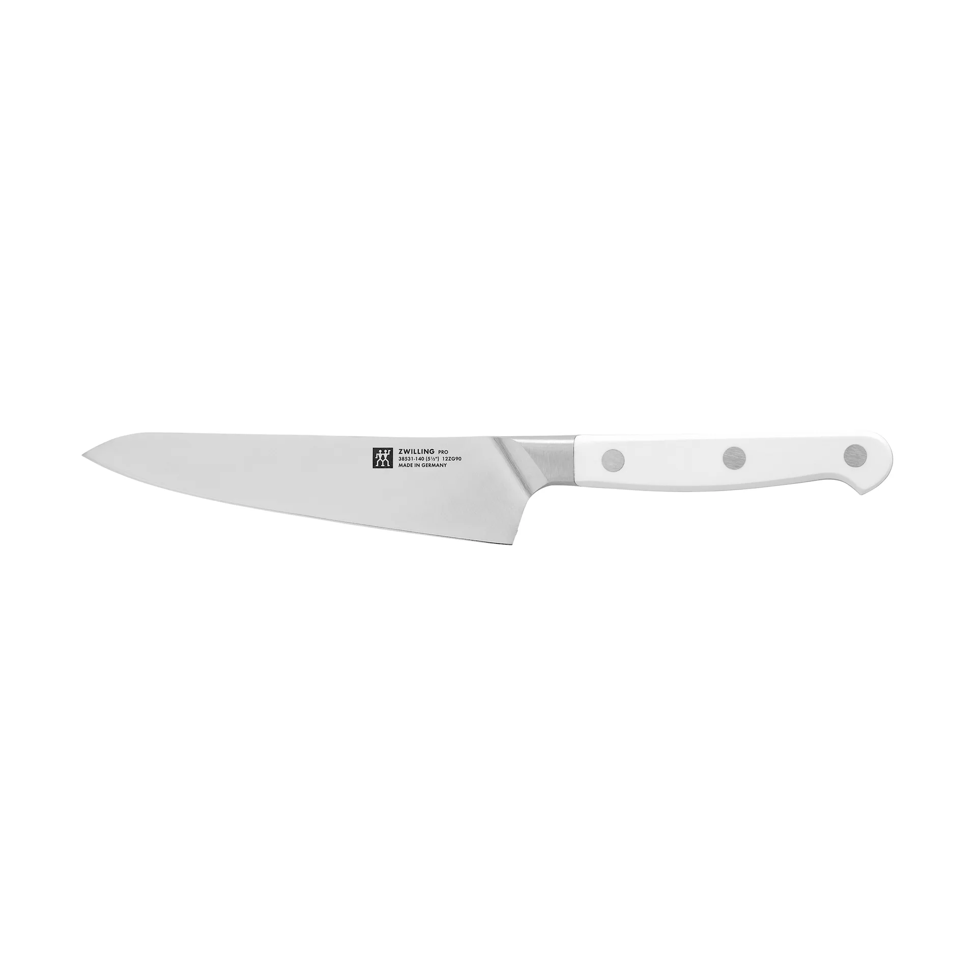 Zwilling Pro le Blanc kompakt μαχαίρι σεφ 14 εκ., Λευκό-ανοξείδωτο ατσάλι Zwilling