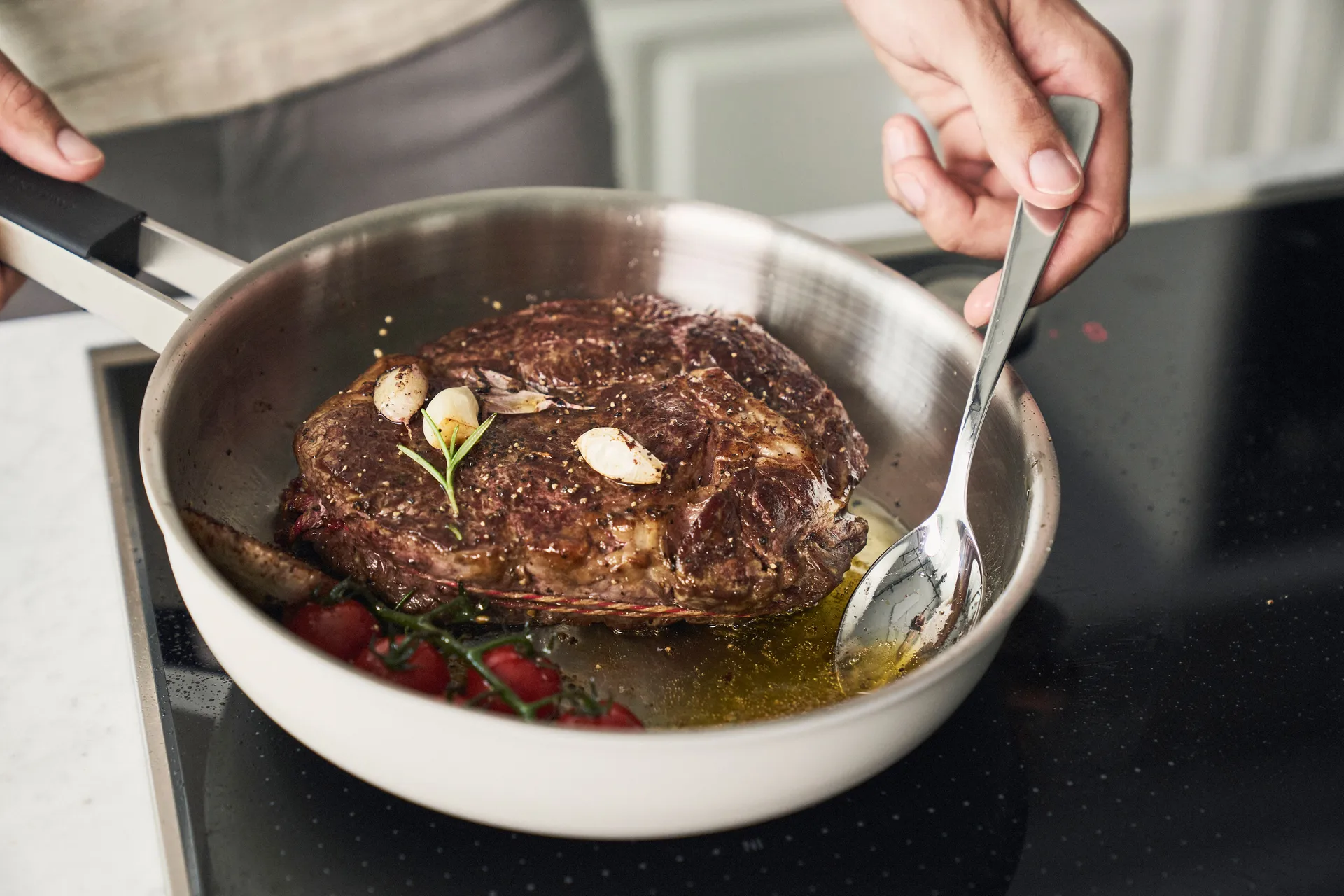 Zwilling Pure τηγάνι Ø28 εκ., Εκρού Zwilling