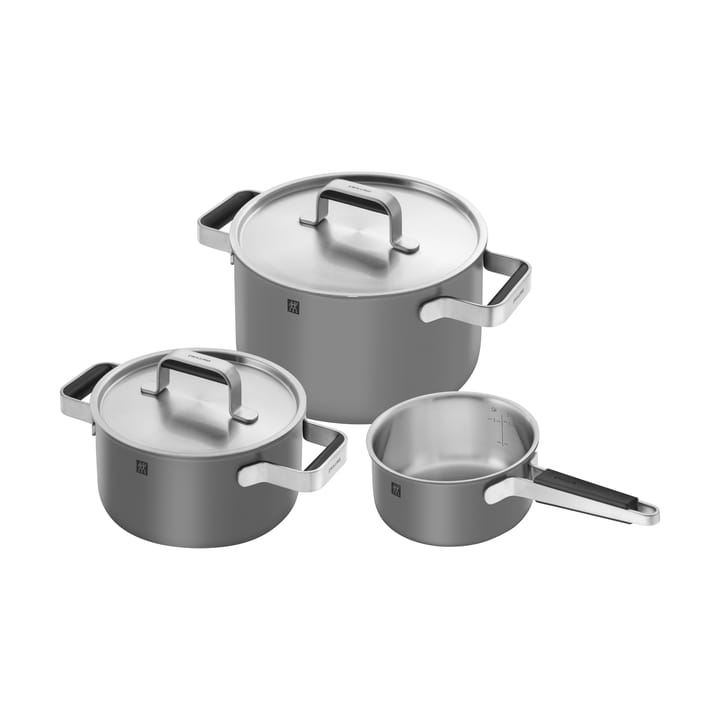 Σετ κατσαρόλες Zwilling Pure 5 τεμαχίων - Γκρι - Zwilling