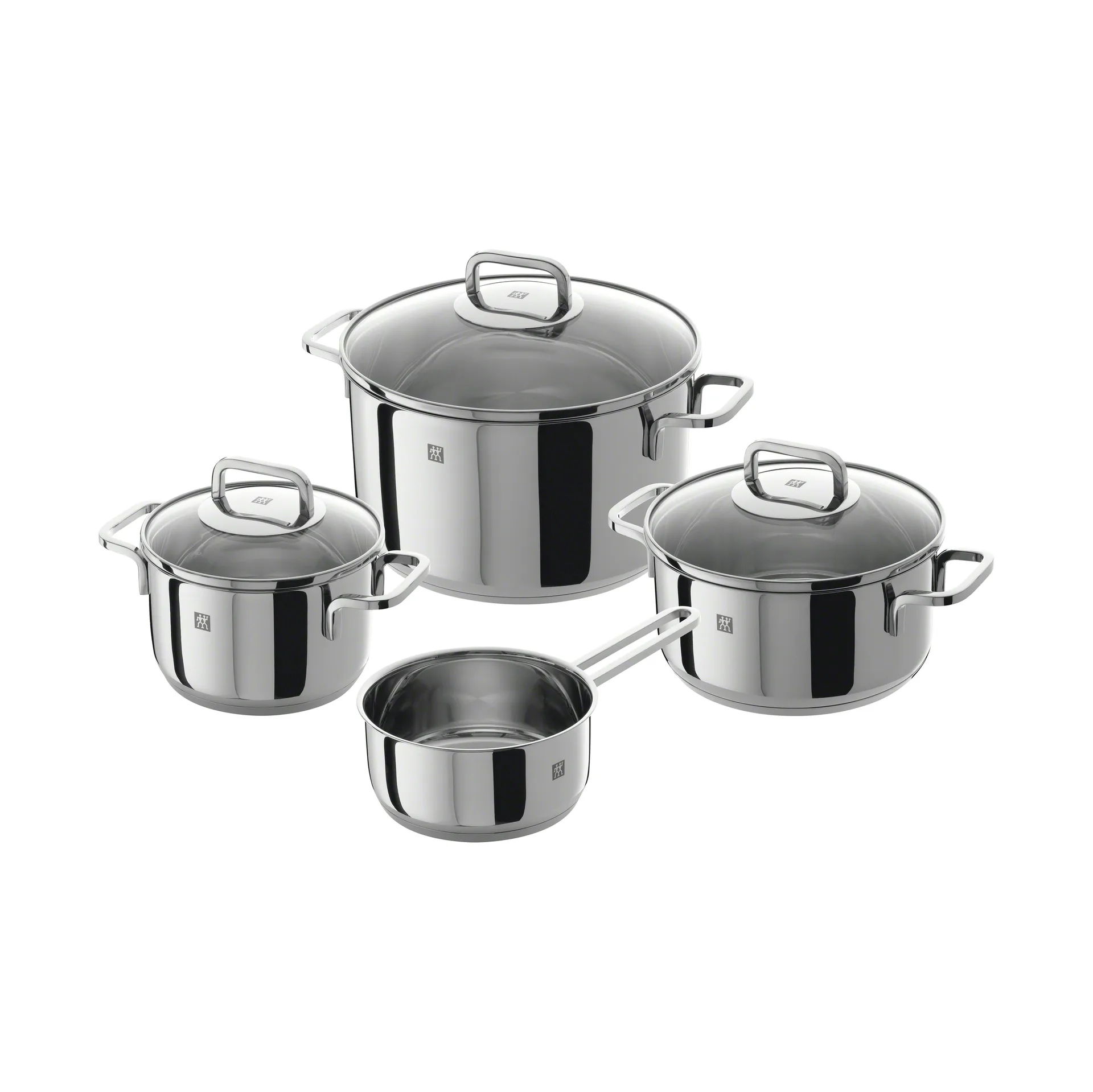 Zwilling Quadro κατσαρόλες σετ 7 τεμάχια, 7 τεμάχια Zwilling