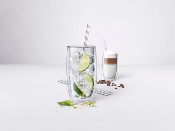 Zwilling Sorrento καλαμάκια Συσκευασία 4 τεμαχίων, Διαφανές Zwilling