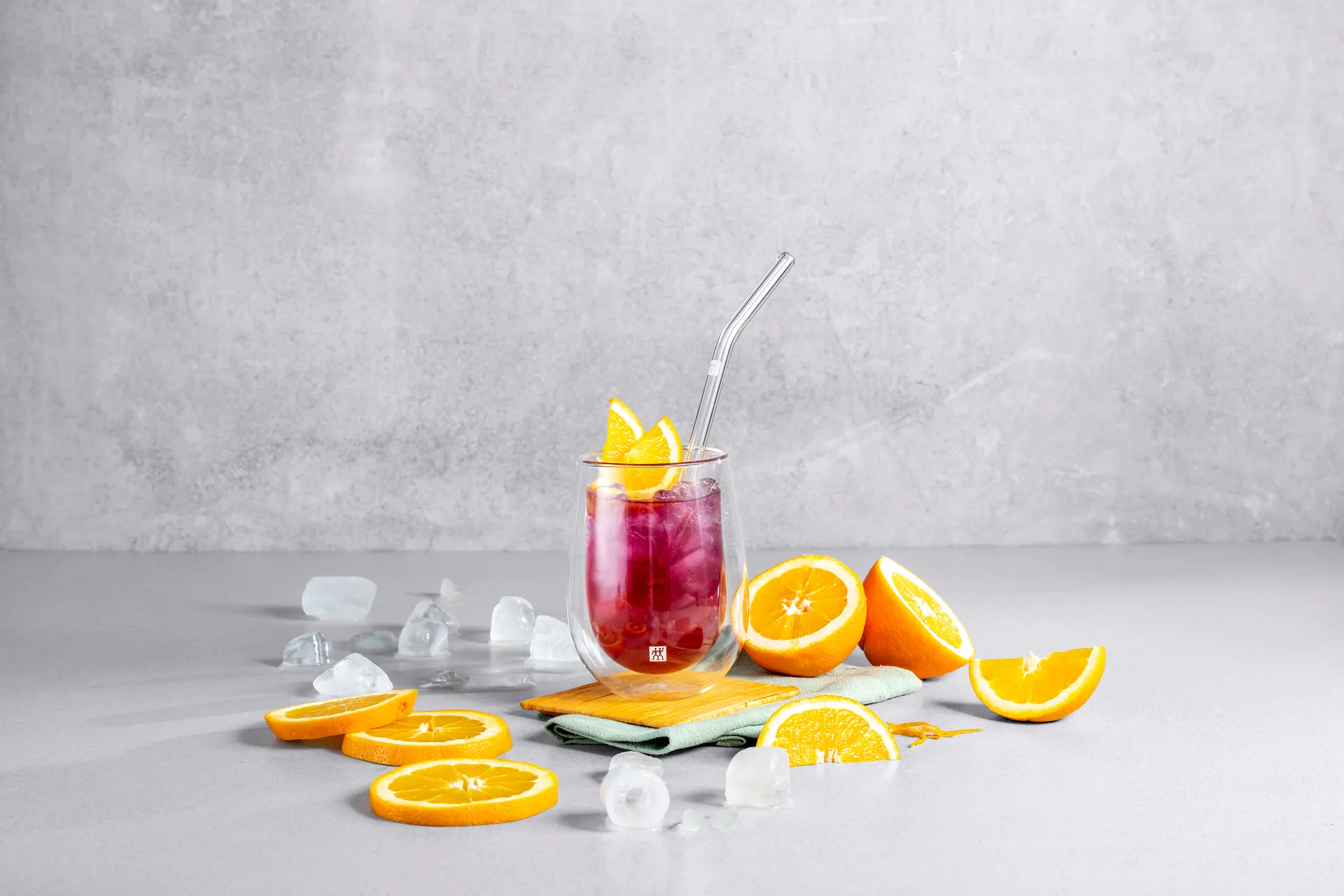 Zwilling Sorrento καλαμάκια που διπλώνουν Συσκευασία 4 τεμαχίων, Διαφανές Zwilling