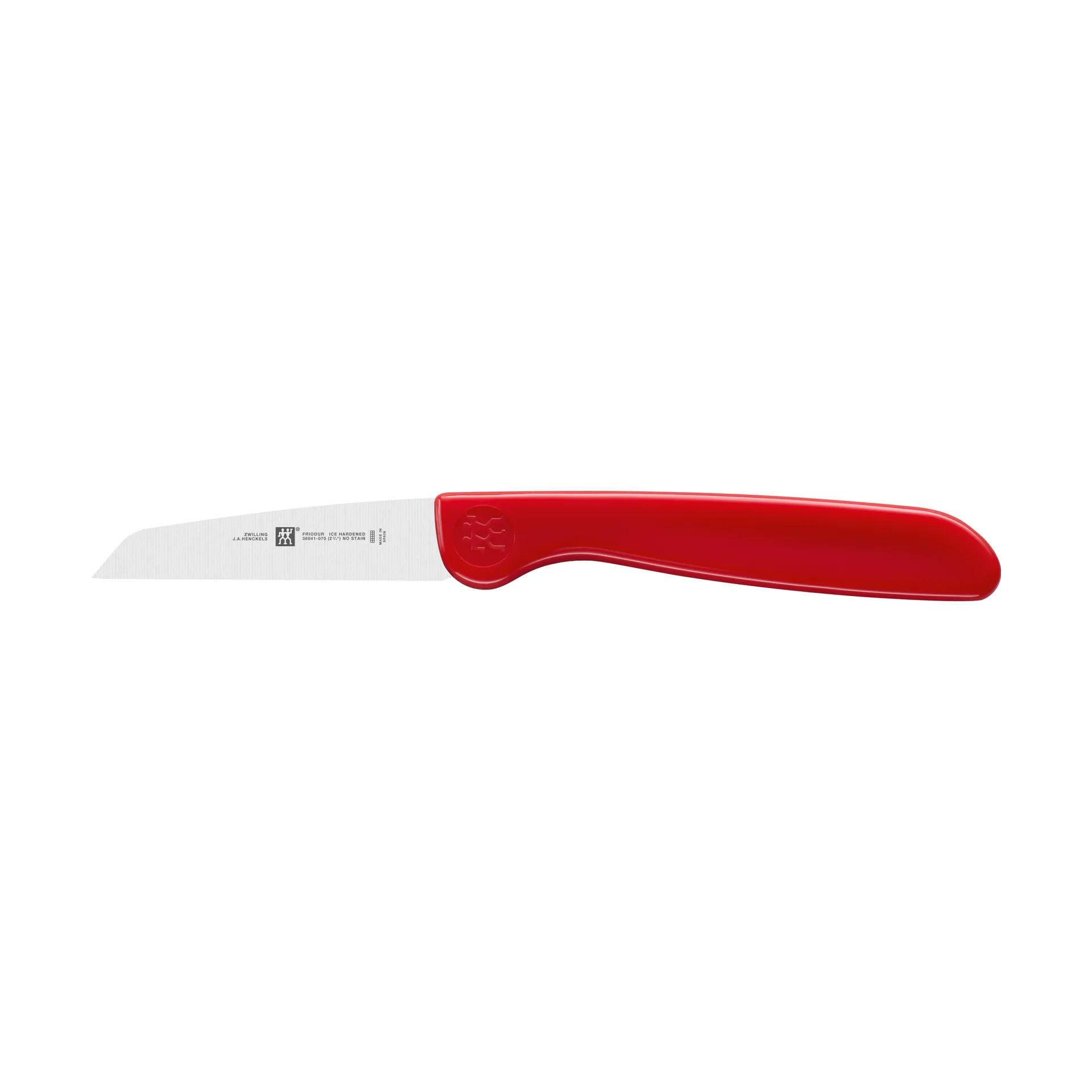 Zwilling Twin grip μαχαίρι λαχανικών 7 εκ., Κόκκινο-ανοξείδωτο ατσάλι Zwilling