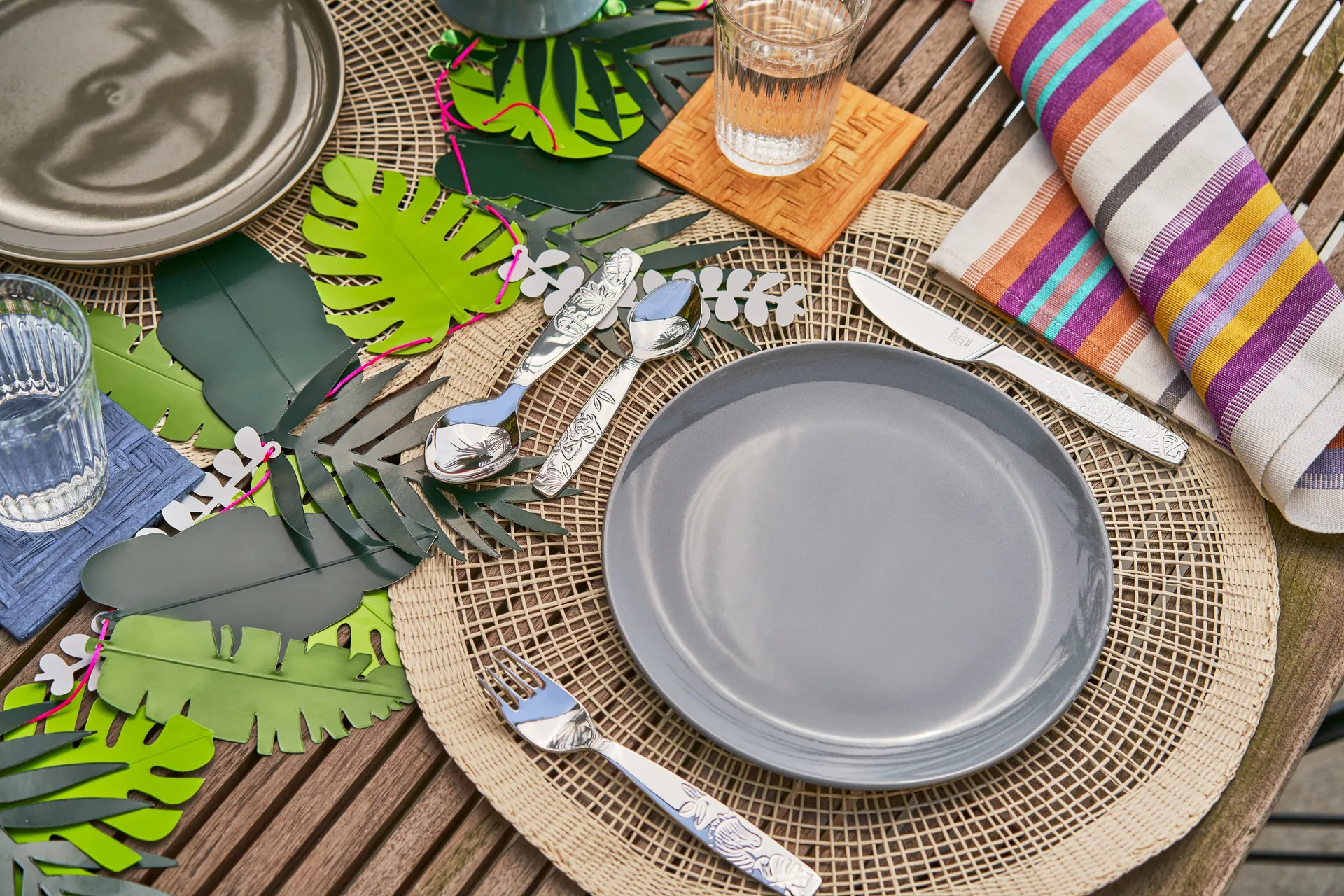 Zwilling Twin kids σετ παιδικών μαχαιροπήρουνων 4 τεμαχίων, Jungle Zwilling